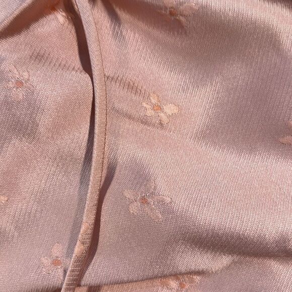 Sister Jane jacquard ruffle shorts co-ord in dusty pink Size XS - Picture 6 of 11